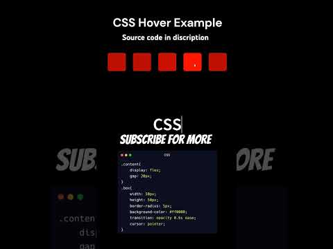 Hover effect #shortvideo #htmlcss #coding #shortsfeed #ytshorts #ytviral #shorts #shortvideo