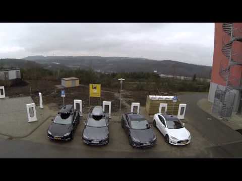 Tesla Road Trip - Europe gets Supercharged: Germany, Netherlands, Austria, Switzerland now open