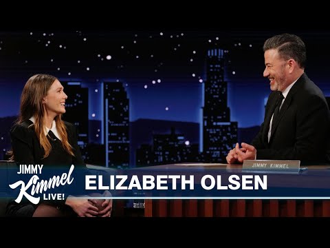 ⁣Elizabeth Olsen on Wanda vs Thor, Cutting Her Own Hair & New Movie His Three Daughters