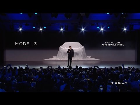 Tesla Unveils Model 3