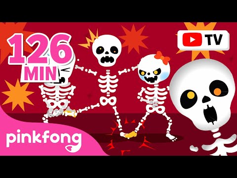 [🎃 NEW] Chumbala Cachumbala Dance + More | BEST Halloween Songs | 2 Hours for TV | Pinkfong Official