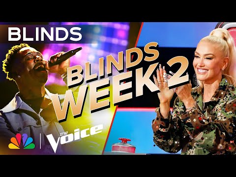 Unbelievable Blind Auditions from Week 2 | The Voice | NBC