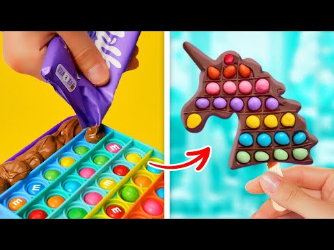 YUMMY CHOCOLATE HACKS & RECIPES 🍫 EASY DESSERTS