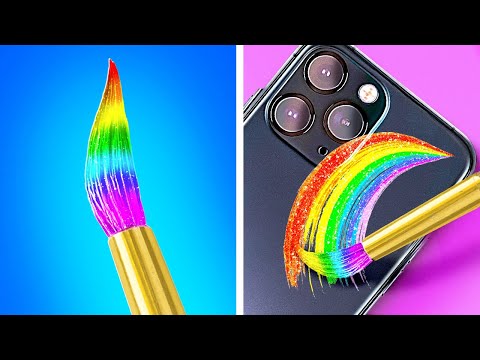 CREATE STUNNING RAINBOW DIYs at HOME 🎨🌟