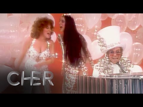 Cher - Medley (with Elton John, Bette Midler & Flip Wilson) (The Cher Show, 02/12/1975)