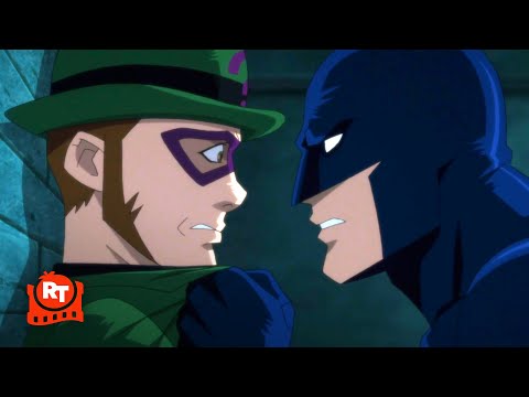 Batman: Hush (2019) - Batman Fights the Riddler Scene | Movieclips