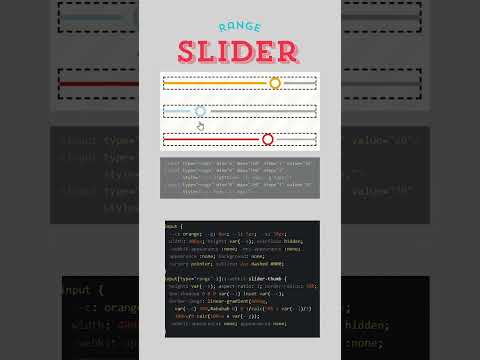 Responsive Range Slider #RangeSlider #HTMLCSSJavaScript