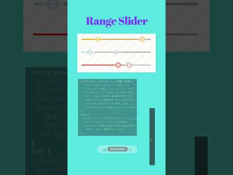 Responsive Range Slider #RangeSlider #HTMLCSSJavaScript