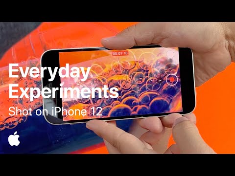 Shot on iPhone 12 — Everyday Experiments. Get creative at home.