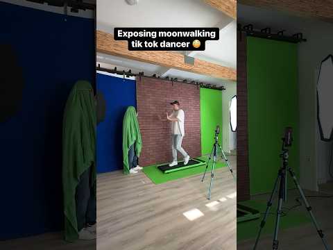 Moonwalking tik tok dancer exposed 😱