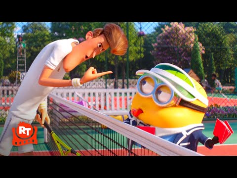 ⁣Despicable Me 4 (2024) - Minion Tennis Scene | Movieclips