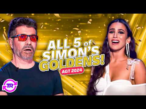 ALL 5 Simon Cowell GOLDEN BUZZERS on AGT 2024!