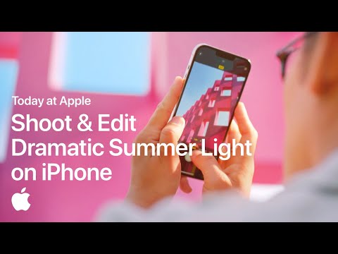 How to Shoot & Edit Dramatic Summer Light on iPhone | Apple