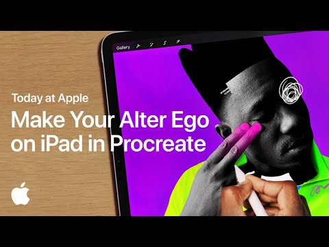 How to Make Your Alter Ego on iPad in Procreate with Temi Coker | Apple