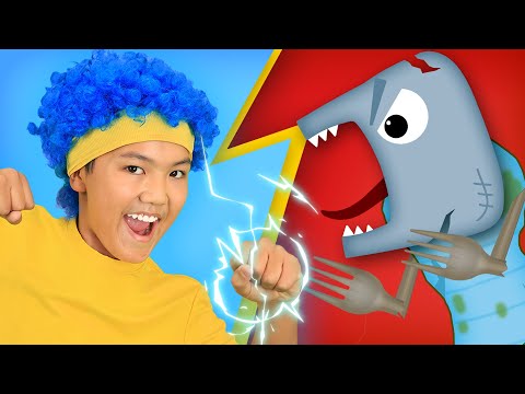 Playing games with Mini Cha-Cha, Mini Chicky & Mini Boom-Boom | D Billions Kids Songs