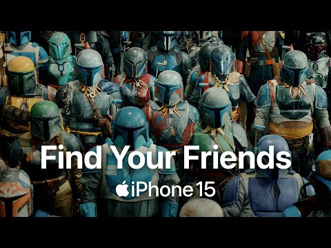 iPhone 15 Precision Finding | Find Your Friends | Apple