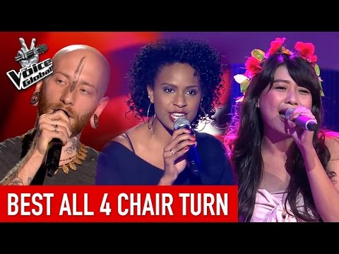 The Voice | Best 'ALL 4-CHAIR' turn arounds [PART 2]