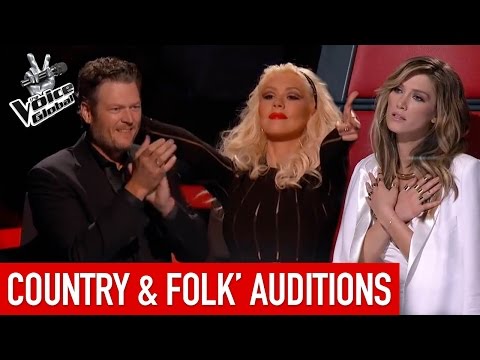 The Voice | Amazing Country & Folk 'Blind Auditions'