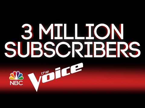 The Voice 2015 - Three-Peat for 3 Million Subscribers!