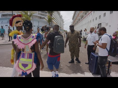 Dababy on his first cruise with no security