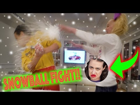 SNOWBALL FIGHT WITH MIRANDA SINGS!!!