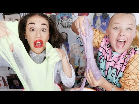 TEACHING MIRANDA HOW TO MAKE SLIME!