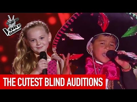 The Voice Kids | CUTEST Blind Auditions worldwide [PART 1]