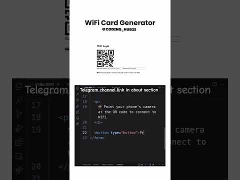 Wifi card generator #shortvideo #ytshorts #shorts #viral