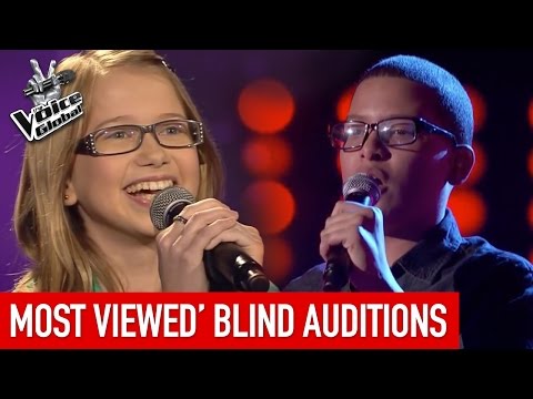 The Voice Kids | MOST VIEWED 'Blind Auditions' in the world