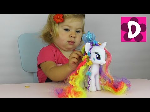 Распаковка игрушек Пони Набор Пони-Модницы Рарити Распаковка MLP My Little Pony unboxing Rarity set