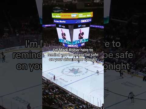 Public shaming at a Sharks game