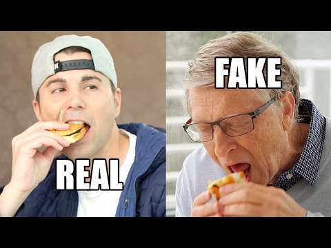 Feeding Bill Gates a Fake Burger (to save the world)