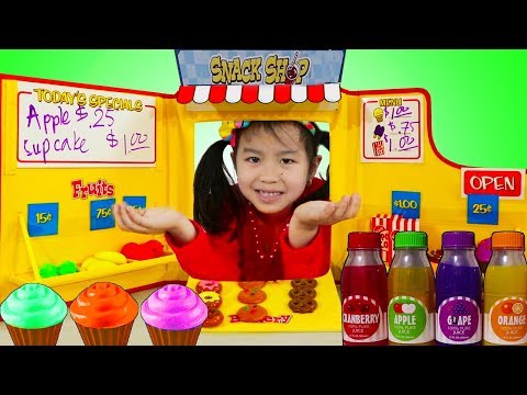 Jannie Pretend Play BAKING with Snack Shop Toy Set