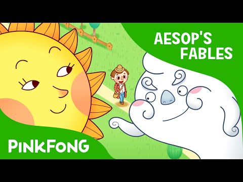 The Sun and the Wind | Aesop's Fables | PINKFONG Story Time for Children