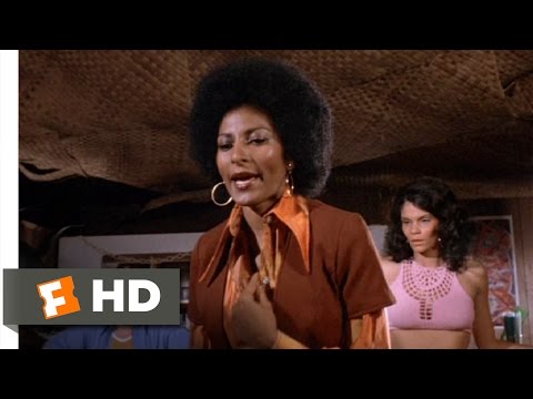 Foxy Brown - Lesbian Bar Fight Scene (6/11) | Movieclips