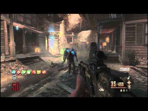 Buried Round 50 Gameplay! Black ops 2 Zombies.