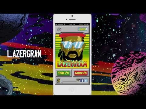 LAZERGRAM - iOS APP TUTORIAL