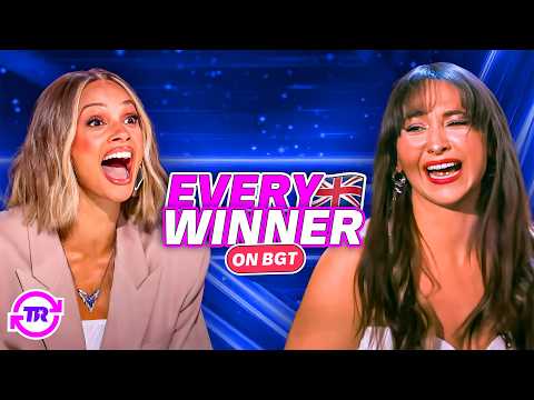 EVERY WINNER Audition and Winning Announcement on Britain's Got Talent EVER!