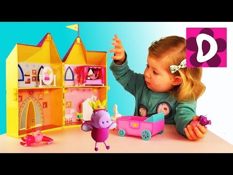 Распаковка Игрушки Свинка Пеппа ПРИНЦЕССА Peppa Pig unboxing