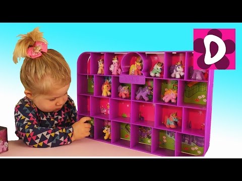 Распаковка Игрушек для Детей Обзор Пони Филли pony surprise box house unboxing