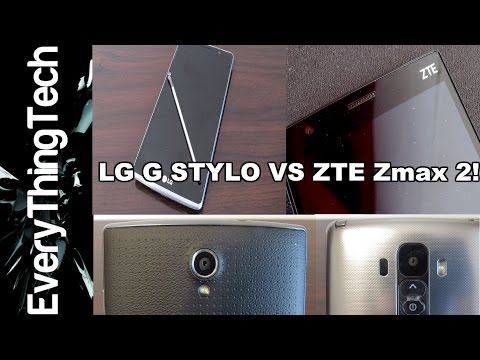 LG G Stylo vs ZTE Zmax 2!