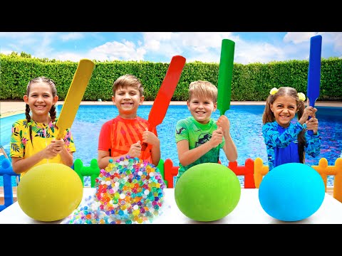 Fun Summer Activities for Kids with Diana, Roma & Oliver | Mega Compilation