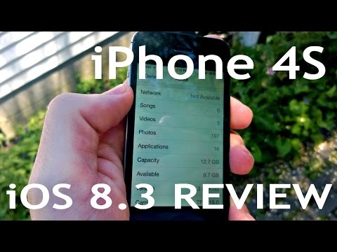 iPhone 4S iOS 8.3 Review