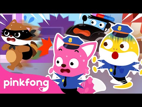 Veo Veo! Police Car More and More | Catch the Thieves | Car Video | Pinkfong Car Story for Kids