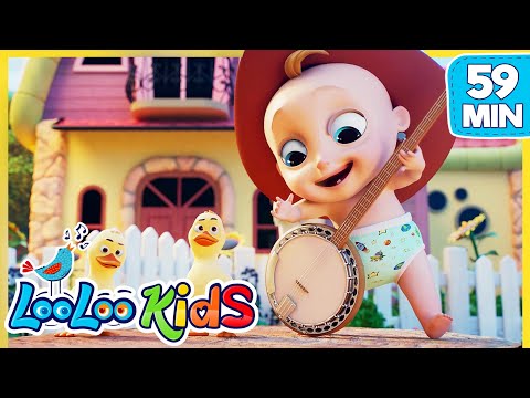 Yankee Doodle 🤠 Educational Songs for Children | LooLoo Kids