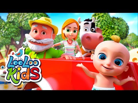 The Farmer in the Dell - THE BEST Songs for Children | LooLoo Kids