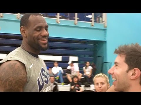 USA Basketball Trick Shot (Feat. Lebron, Kobe, Carmelo etc.)