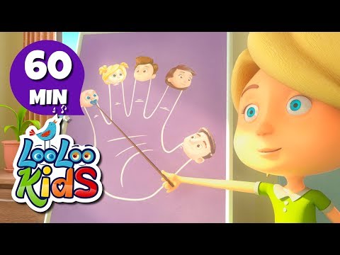 The Finger Family - Educational Songs for Children | LooLoo Kids