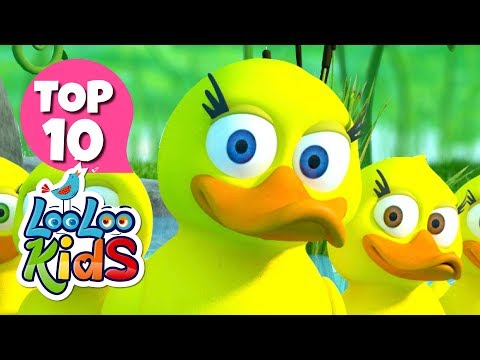 Top 10 Most Popular Songs for Children on YouTube LooLoo Kids