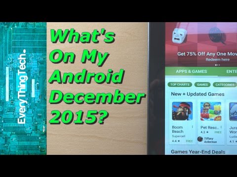 Whats On My Android December 2015?